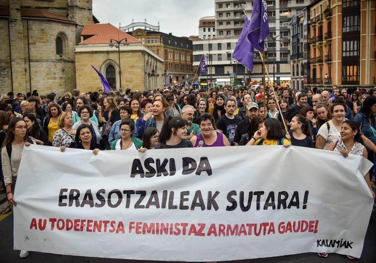 Alarma por el incremento de las violaciones en Bizkaia: 12 casos al mes en la primera mitad del año
